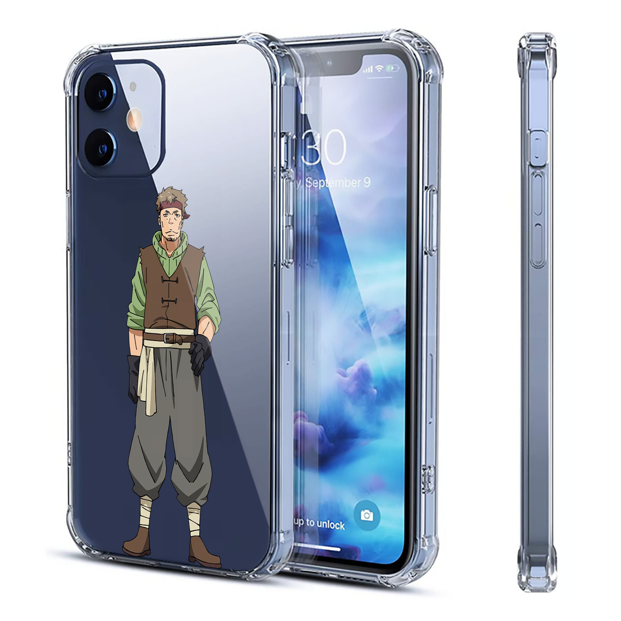 （画像用） 転スラ Regarding Reincarnated to Slime 【iPhone 12シリーズ対応】透明スマホケース（クリアソフトケース）